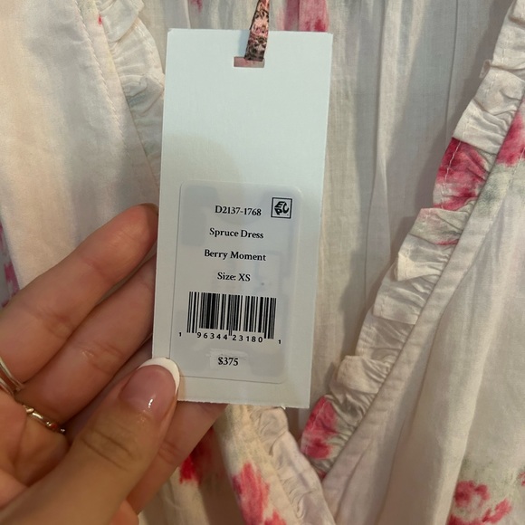 NWT Loveshackfancy Spruce Dress Berry Moment - Picture 14 of 15